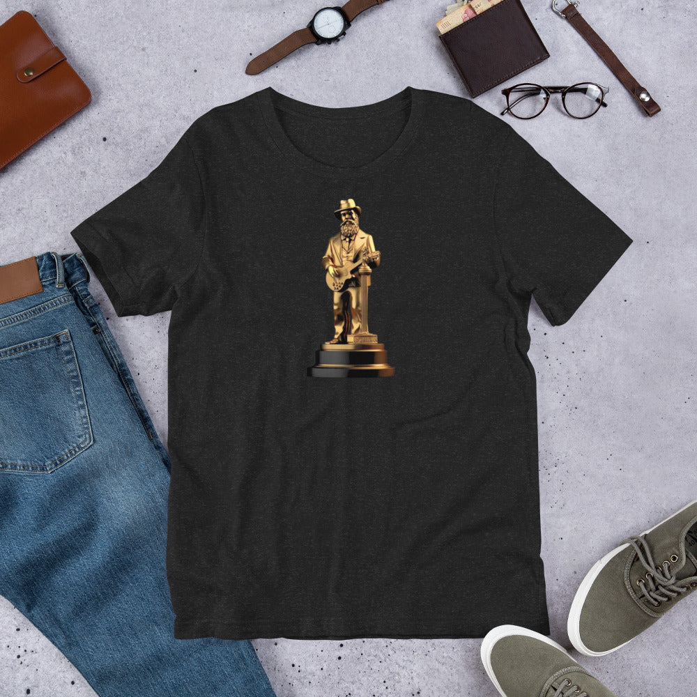 Golden Funkbeard T-shirt: Wear the Legacy of Ultimate Funk!