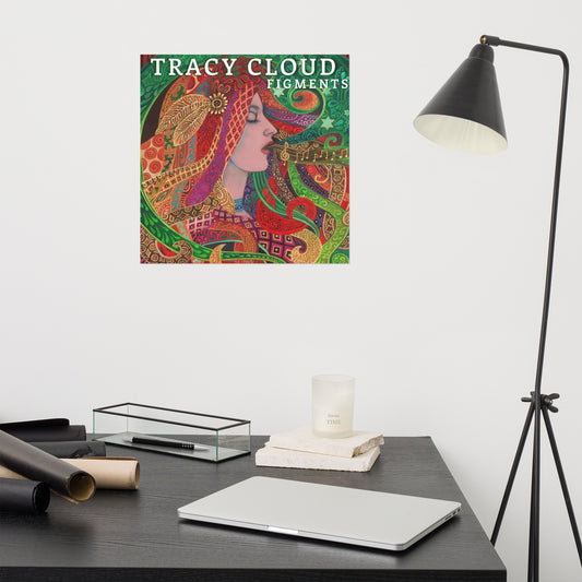 Tracy Cloud - Figments Poster