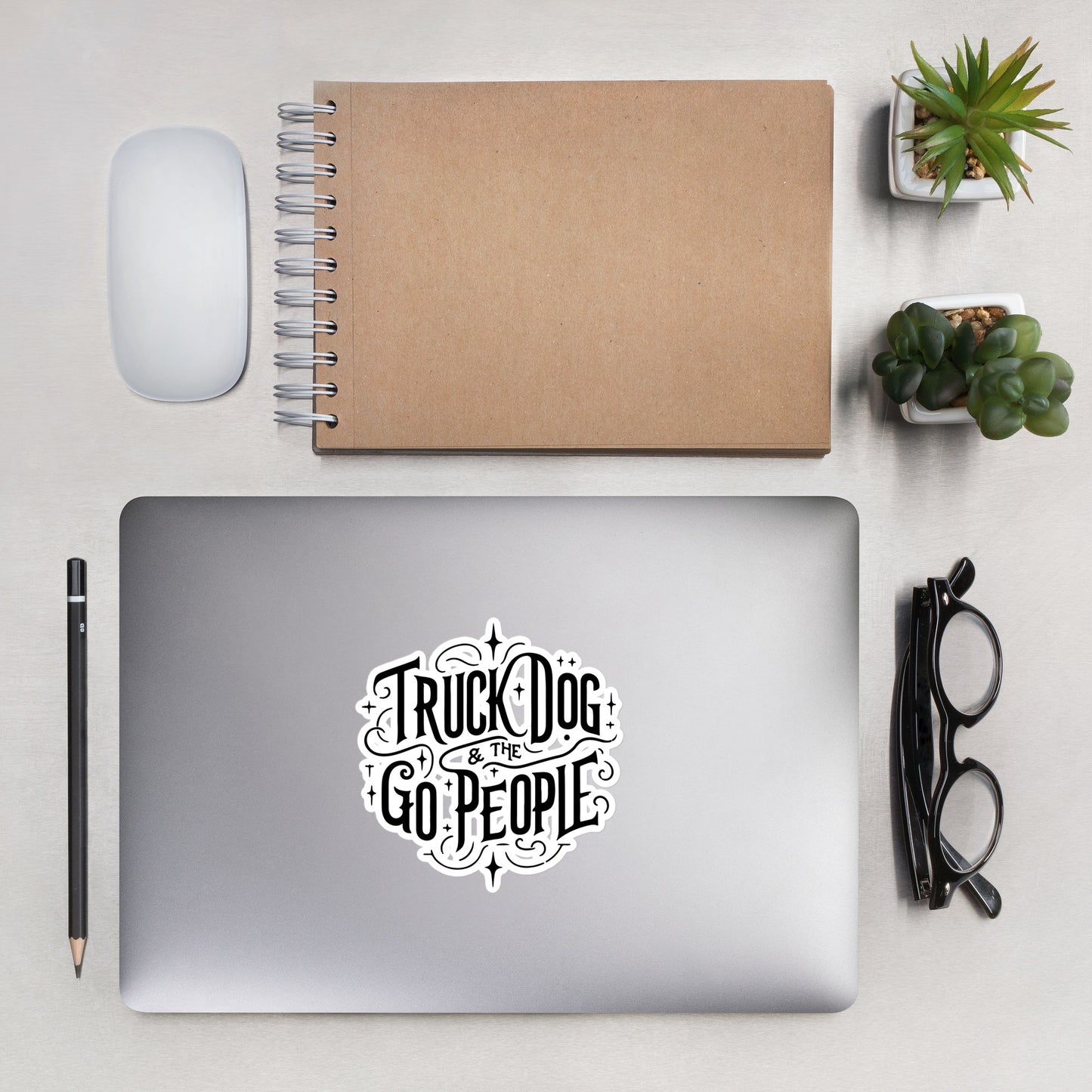 TruckDog & The Go People Logo Sticker