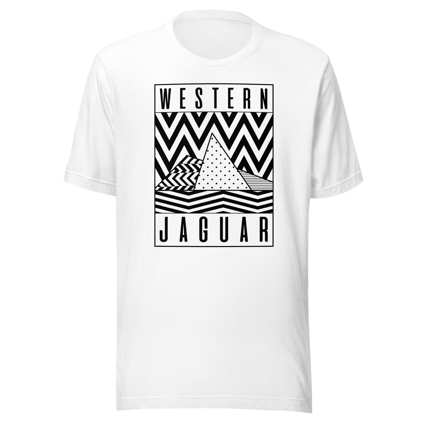 Western Jaguar Dark Optical Illusion T-Shirt
