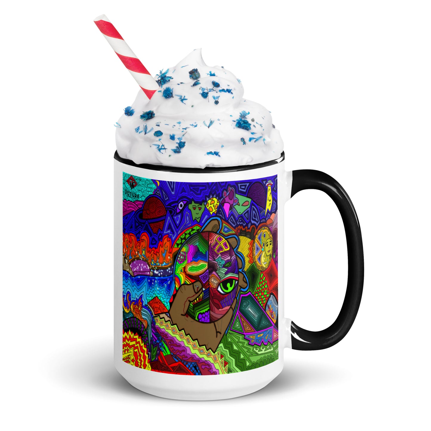 Abstraktius Artimus - Abstrakt Noize 2 Mug With Color Inside